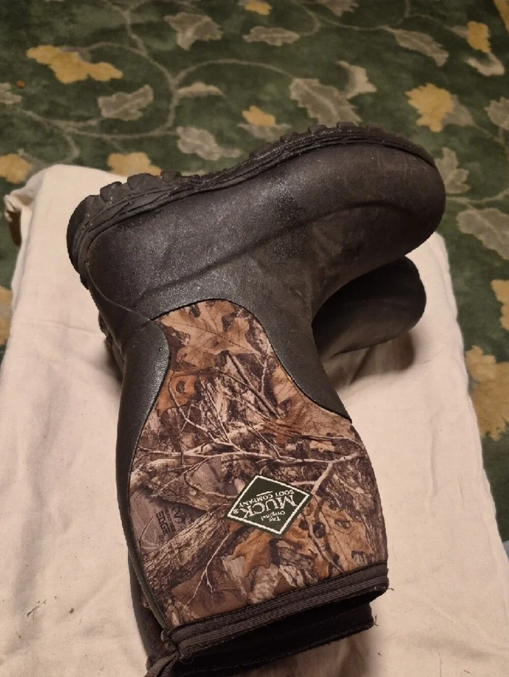 Men's Waterproof Insulated Hunting Boots - Brown/Camouflage